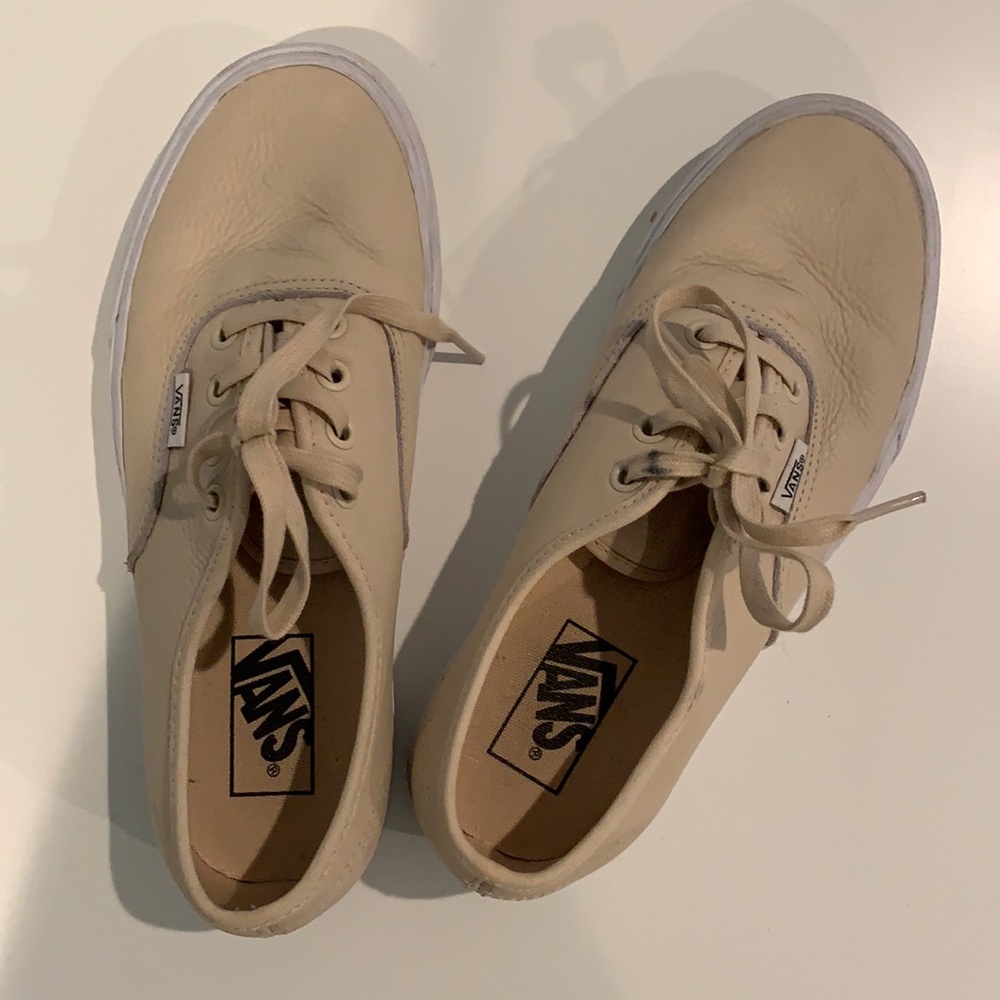 Leather Vans